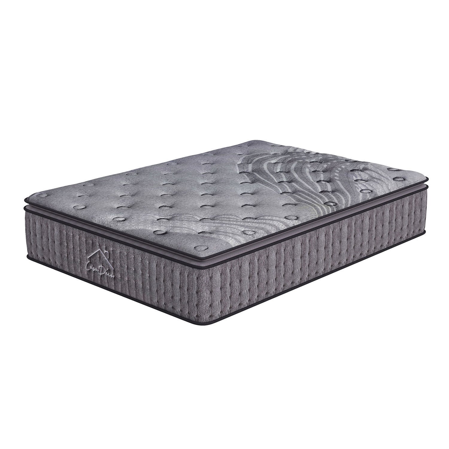 Casa Decor Bamboo Charcoal Mattress Pocket Spring Pillowtop 5 Zone-Mattresses &amp; Futons-PEROZ Accessories