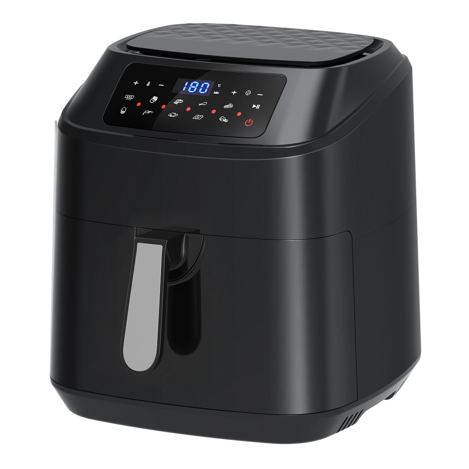 Kitchen Couture 11.5 Litre Air Fryer Multifunctional LCD Digital Display - Black-Small Kitchen Appliances-PEROZ Accessories