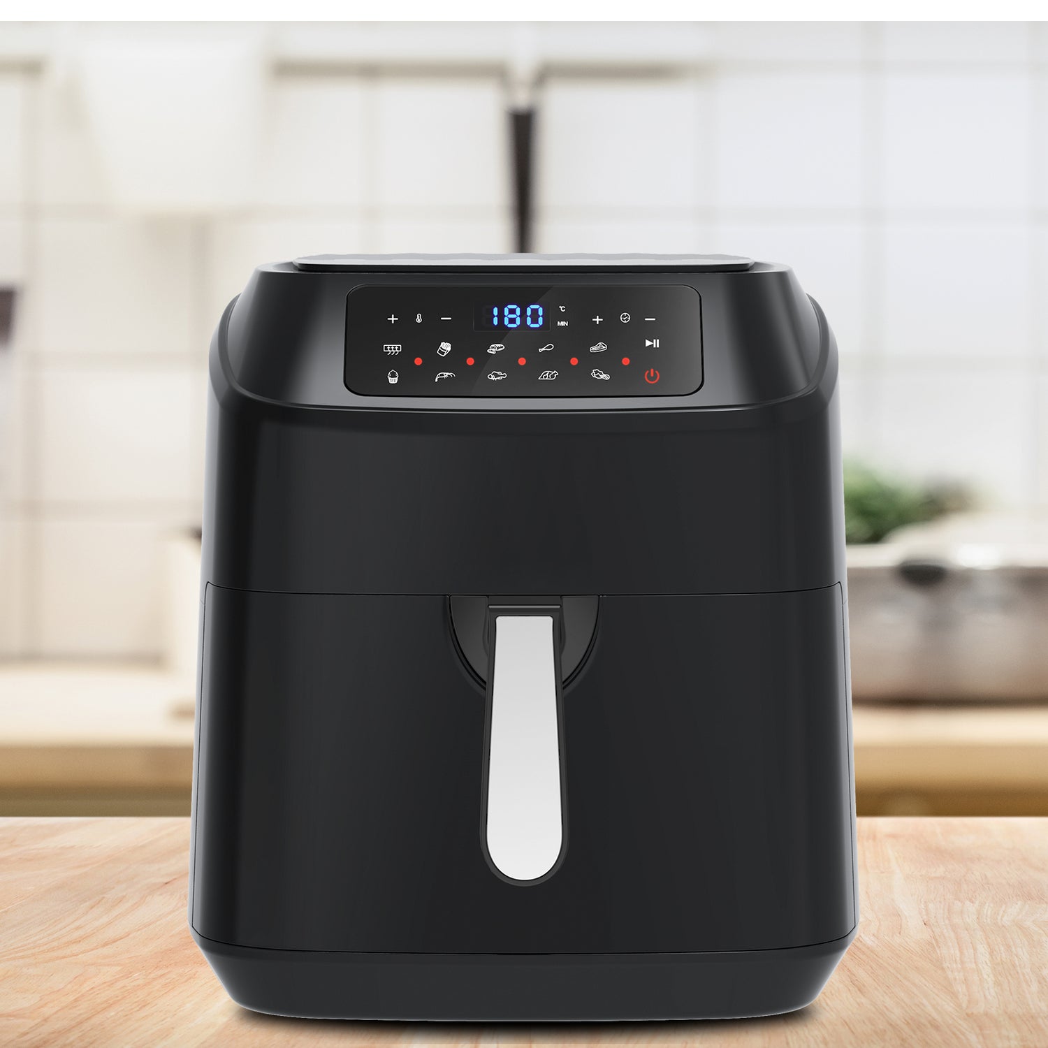 Kitchen Couture 11.5 Litre Air Fryer Multifunctional LCD Digital Display - Black-Small Kitchen Appliances-PEROZ Accessories