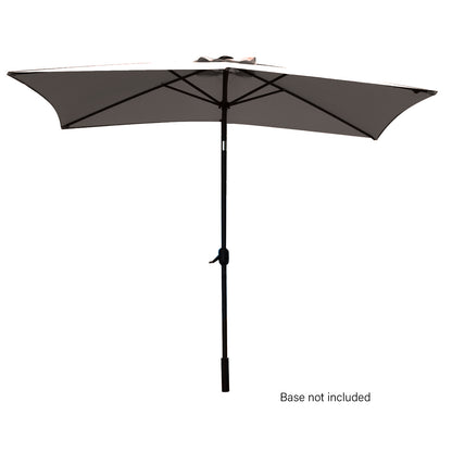 Arcadia Furniture Umbrella 3 Metre Umbrella with Solar LED Lights Garden Yard-Outdoor Umbrellas-PEROZ Accessories