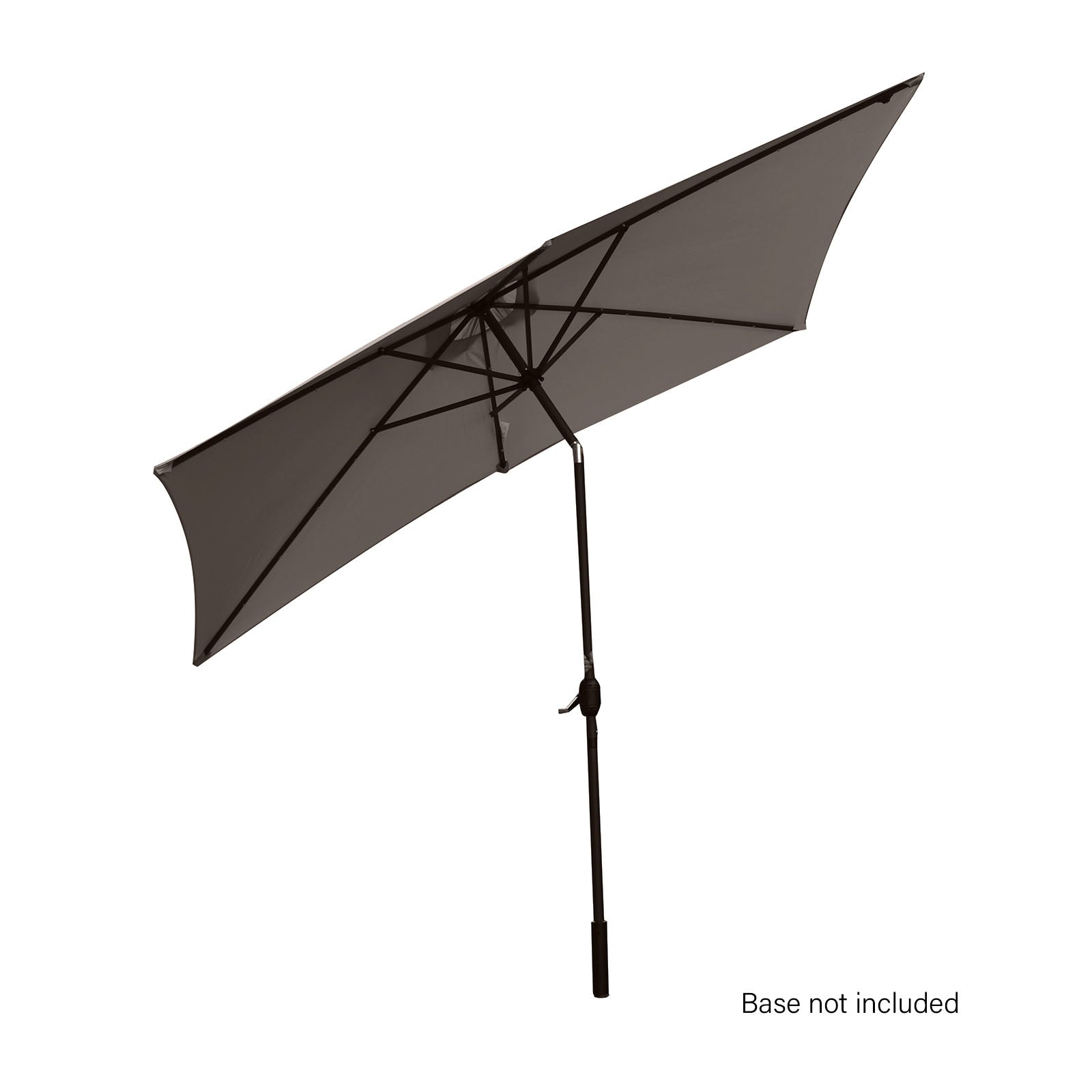 Arcadia Furniture Umbrella 3 Metre Umbrella with Solar LED Lights Garden Yard-Outdoor Umbrellas-PEROZ Accessories