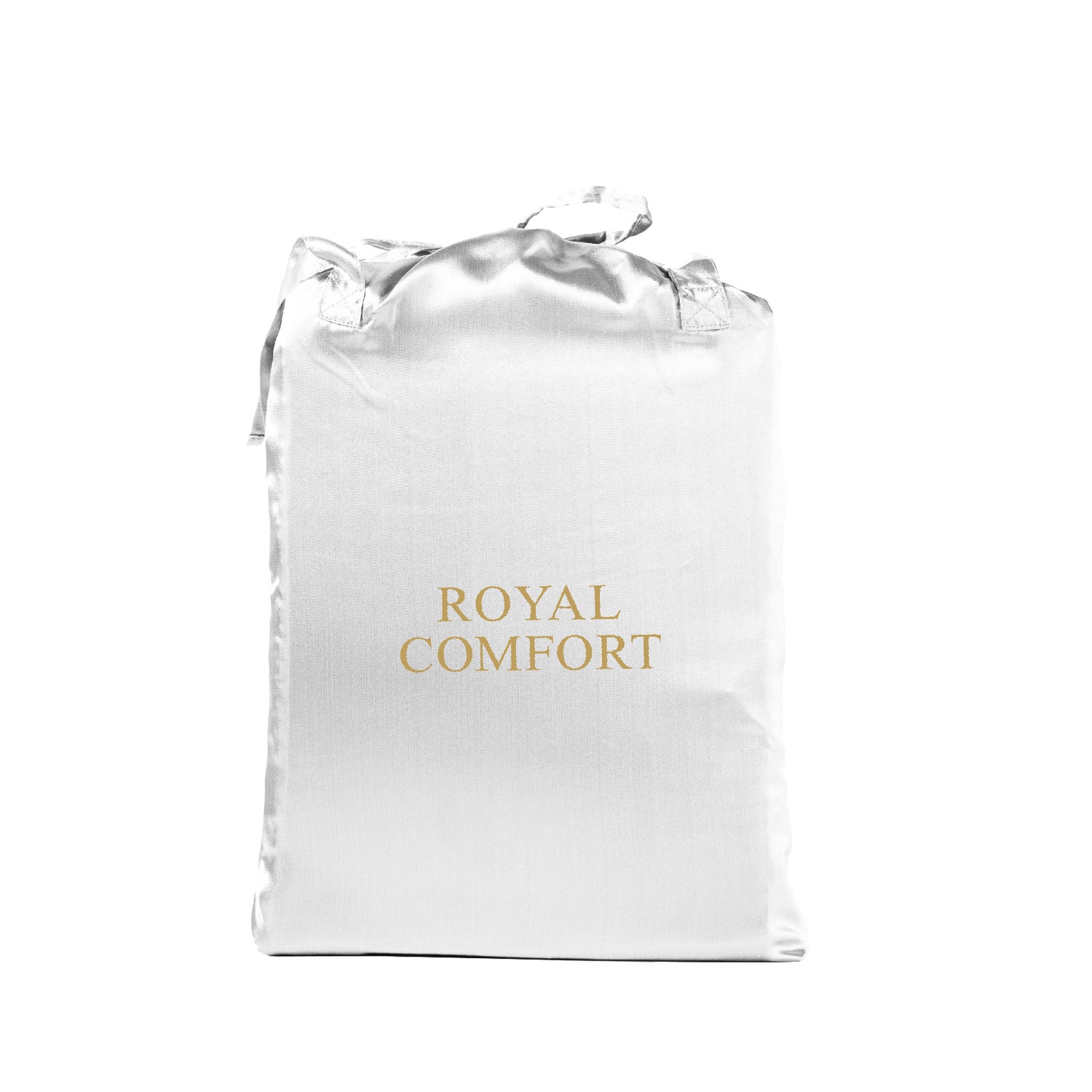 Royal Comfort Satin Sheet Set 3 Piece Fitted Sheet Pillowcase Soft Silky Smooth-Bed Linen-PEROZ Accessories