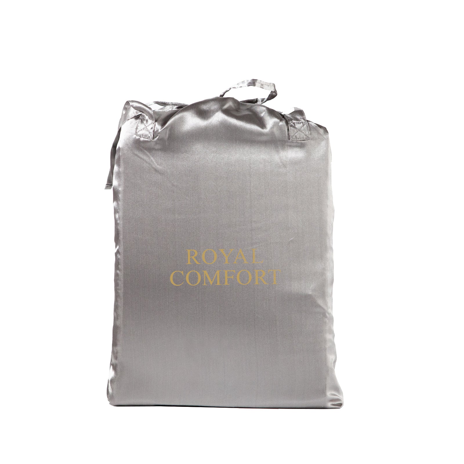 Royal Comfort Satin Sheet Set 4 Piece Fitted Flat Sheet Pillowcases Silky Smooth-Bed Linen-PEROZ Accessories