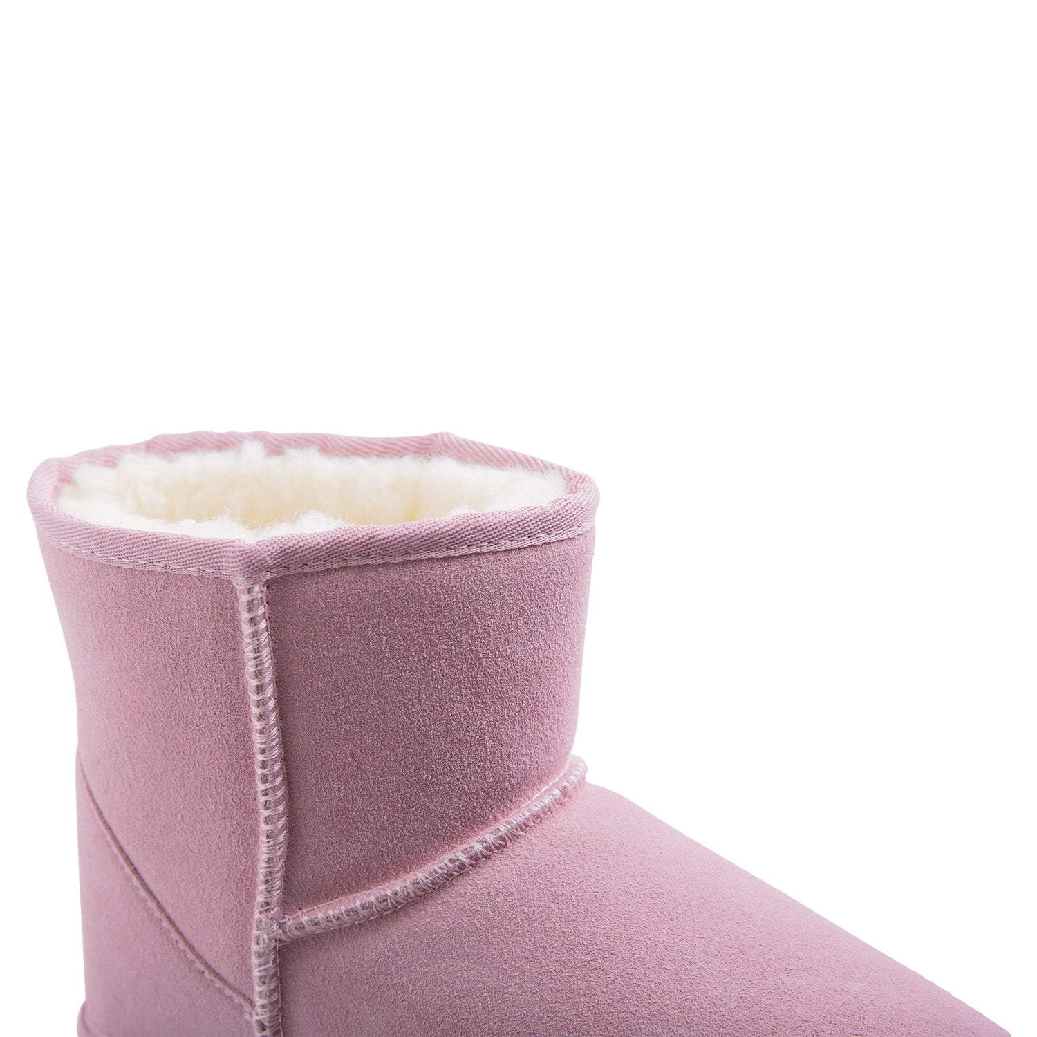 Royal Comfort Ugg Slipper Boots Womens Leather Upper Wool Lining Breathable-Footwear-PEROZ Accessories