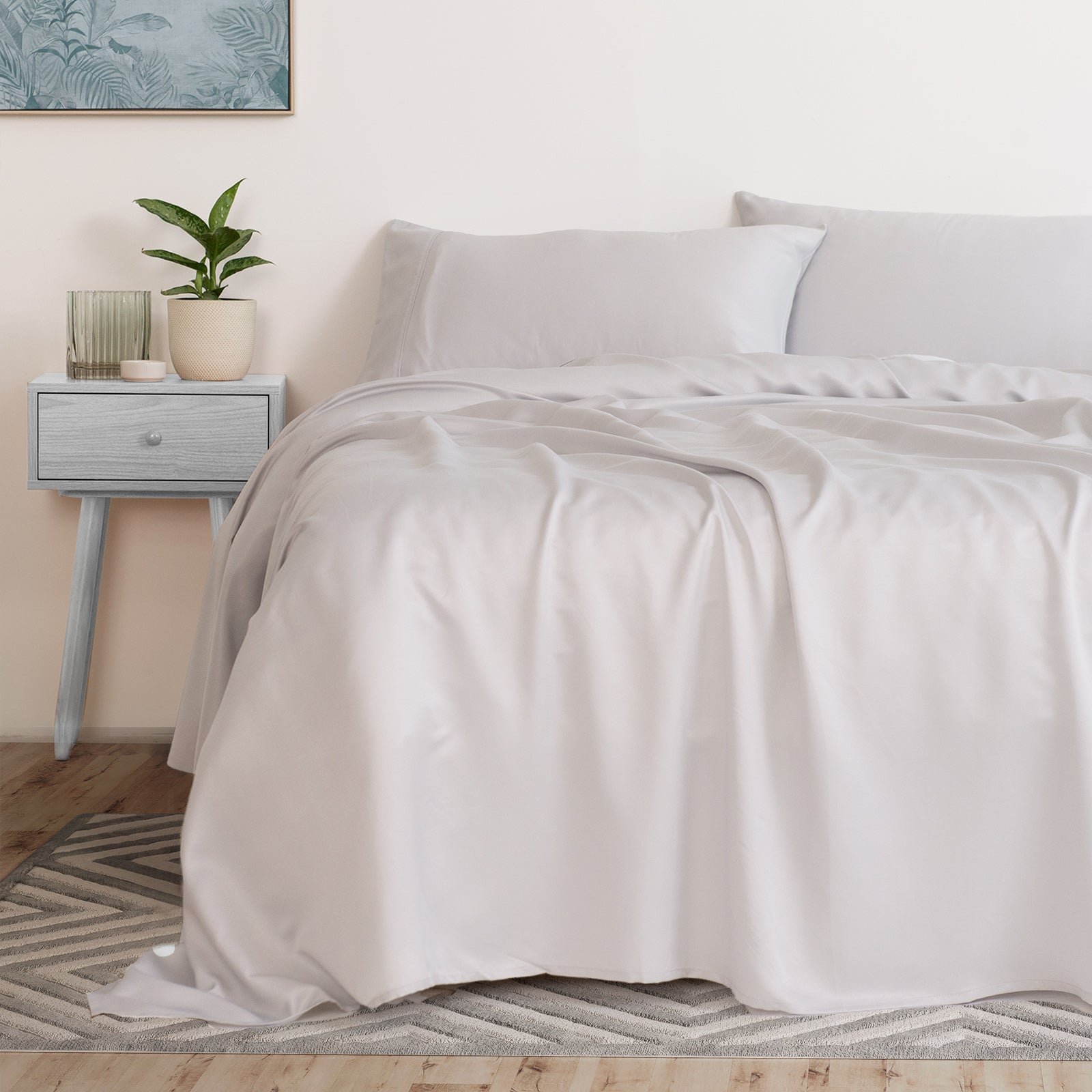 Royal Comfort 3000 Thread Count Bamboo Cooling Sheet Set Ultra Soft Bedding-Bed Linen-PEROZ Accessories