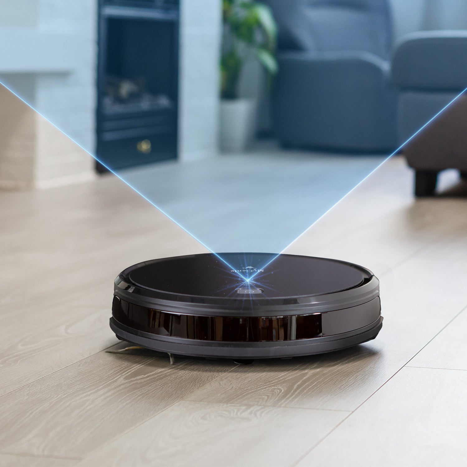 MyGenie V-MAX 3000 Robotic Vacuum Cleaner VSLAM Technology Wi-Fi Control-Small Home Appliances-PEROZ Accessories