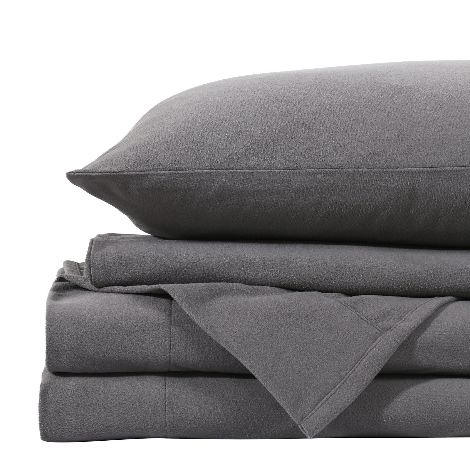 Royal Comfort Fleece Flannel Sheet Set Ultra Soft Warm Winter Thermal Bedding-Bed Linen-PEROZ Accessories