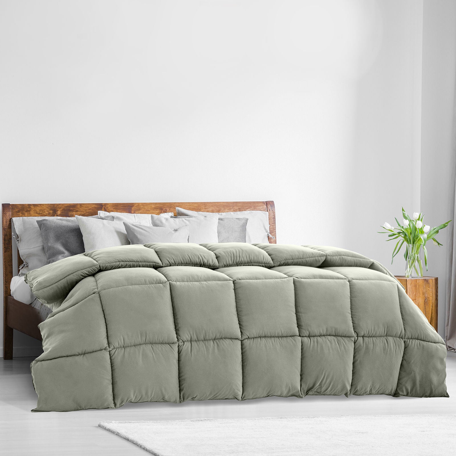 Royal Comfort Quilt Ultra Warm 800GSM Bamboo Blend Cover Duvet Bedding-Bedding-PEROZ Accessories