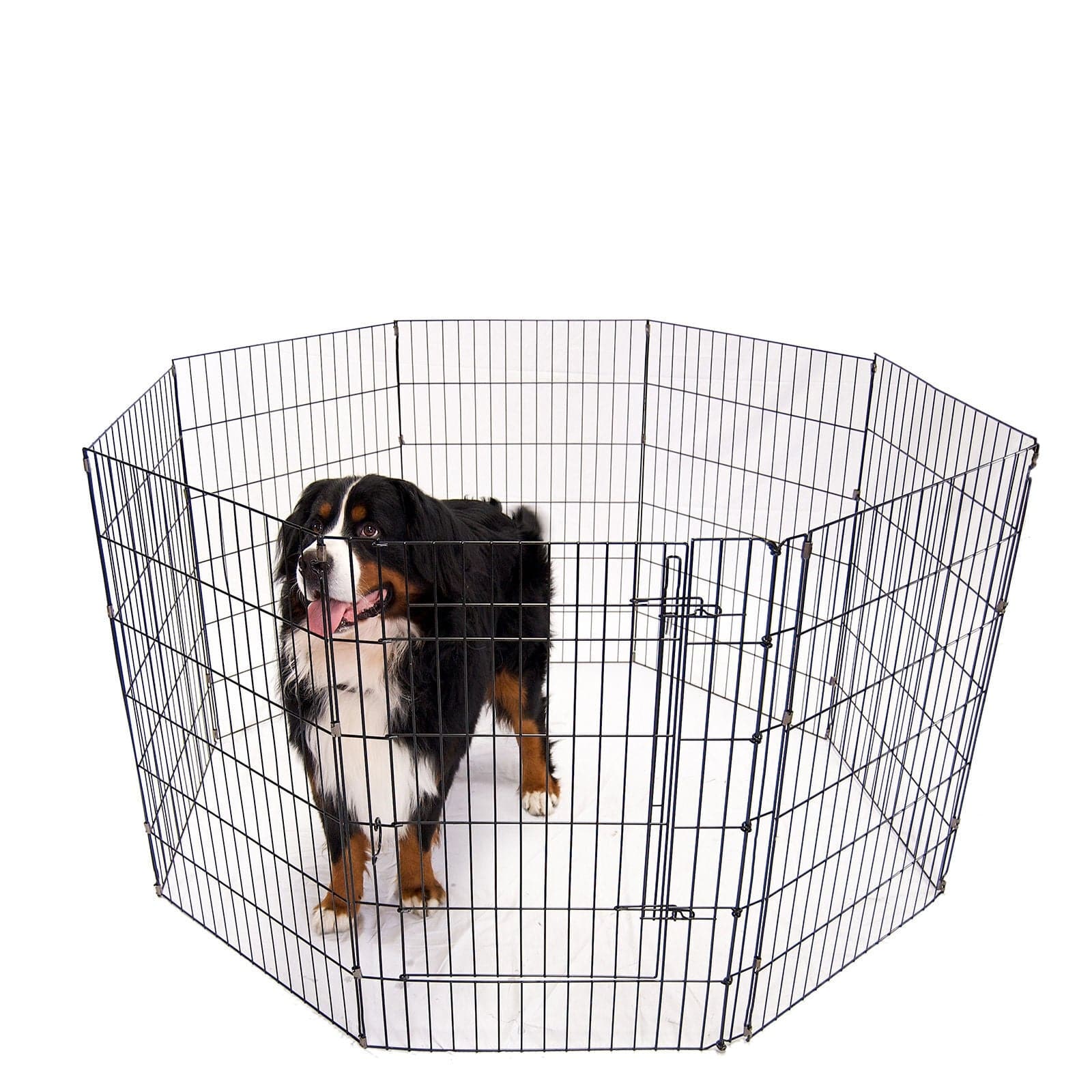 4Paws 8 Panel Playpen Puppy Exercise Fence Cage Enclosure Pets-Crates, Houses &amp; Pens-PEROZ Accessories