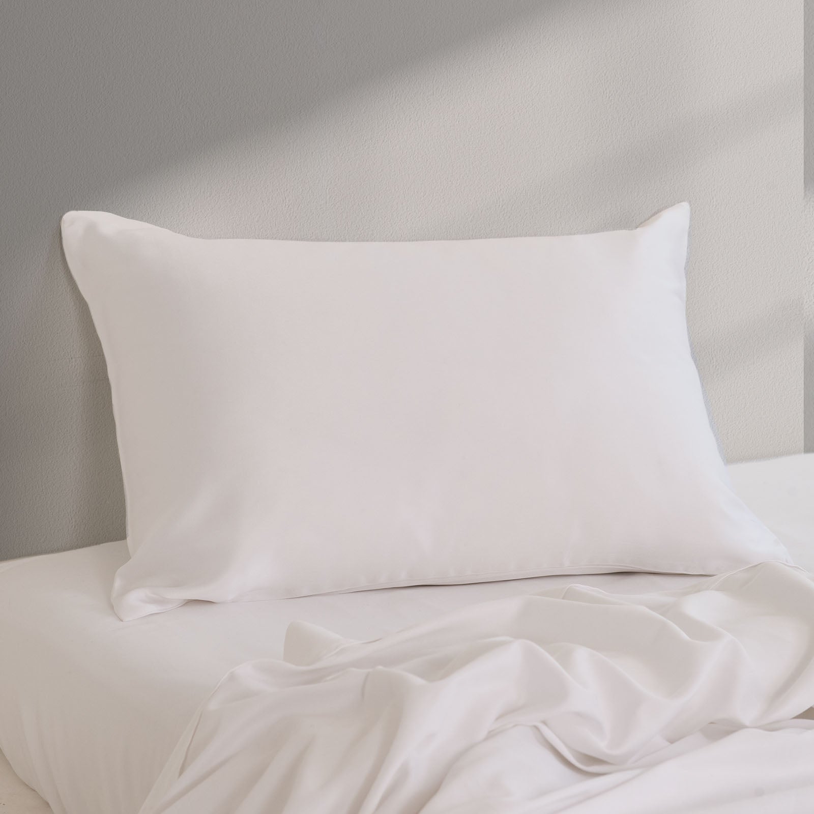 Exclusive Range Pure Silk Pillowcase Single Pack 51cm x 76cm-Bed Linen-PEROZ Accessories