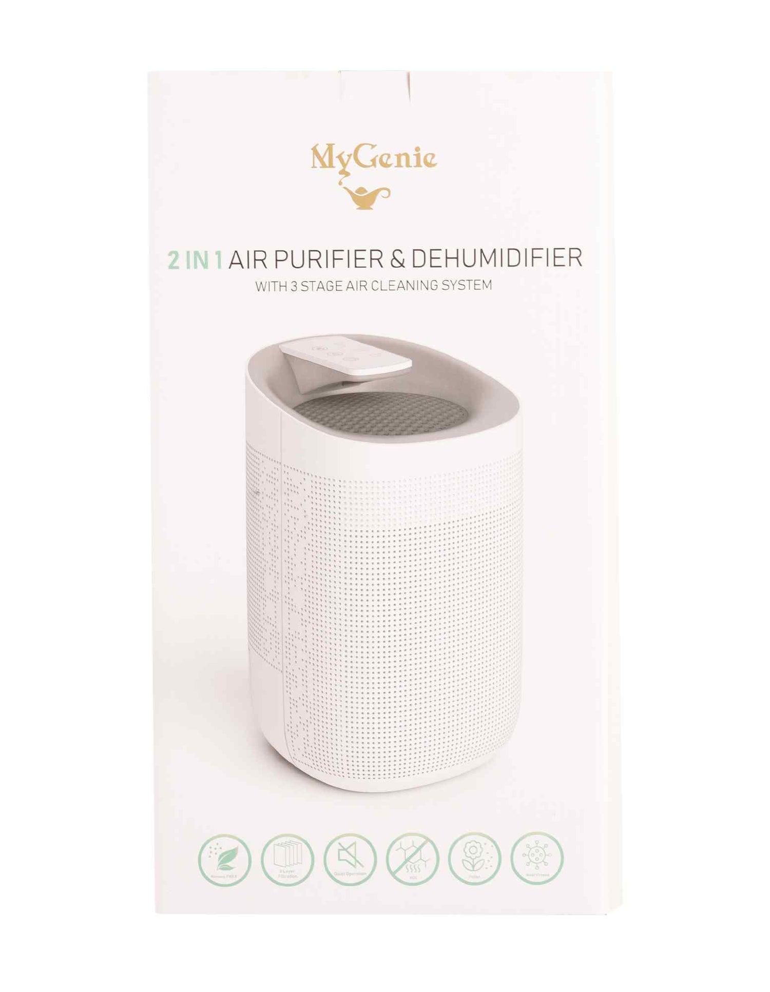 MyGenie 2-in-1 Air Purifier and Dehumidifier WI-FI Control HEPA Filter-Heating &amp; Cooling-PEROZ Accessories