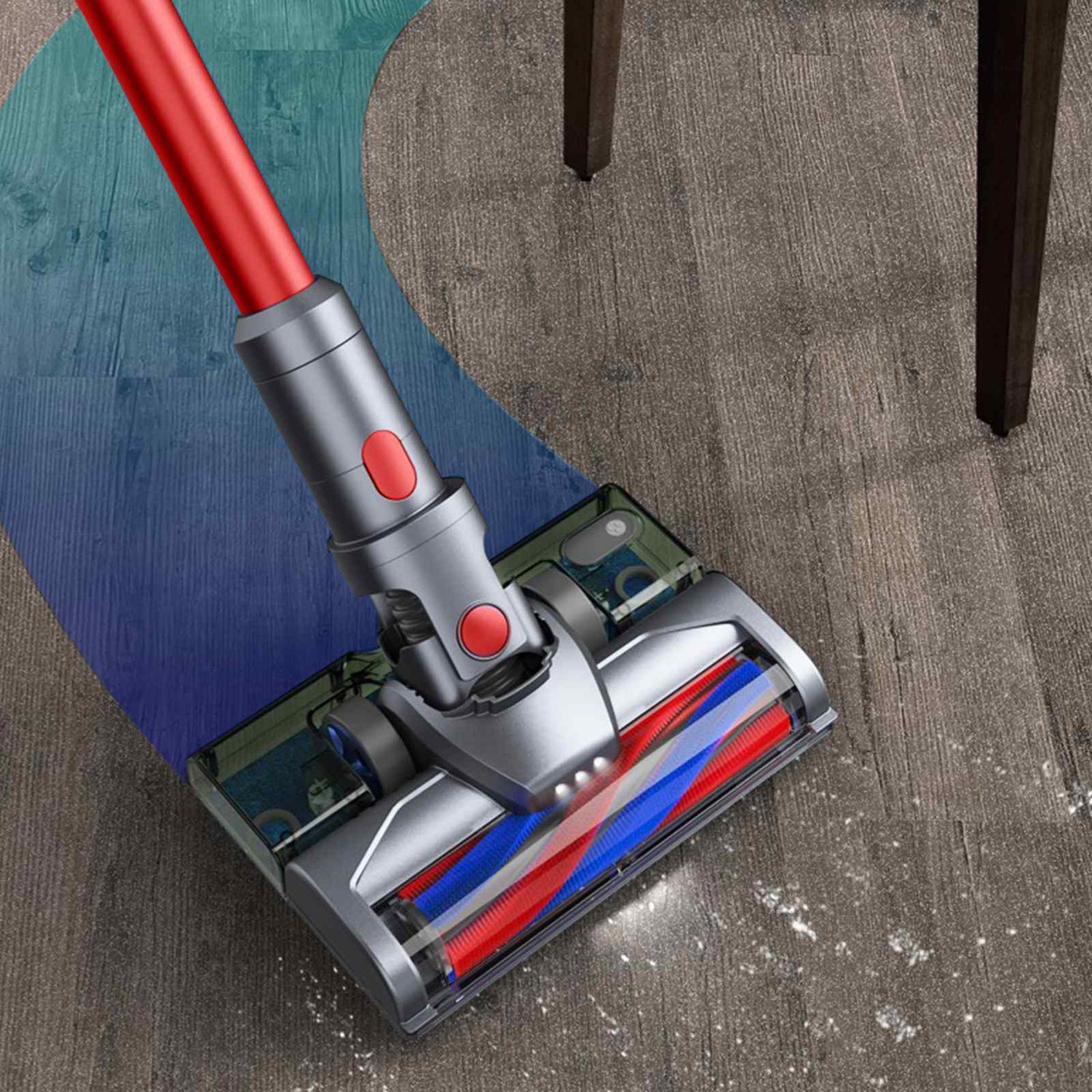 MyGenie H20 PRO Wet Mop 2-IN-1 Cordless Stick Vacuum Cleaner Handheld Recharge-Small Home Appliances-PEROZ Accessories