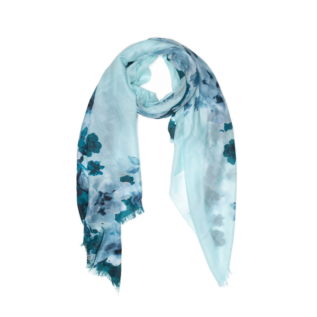 australian wool print wool scarf