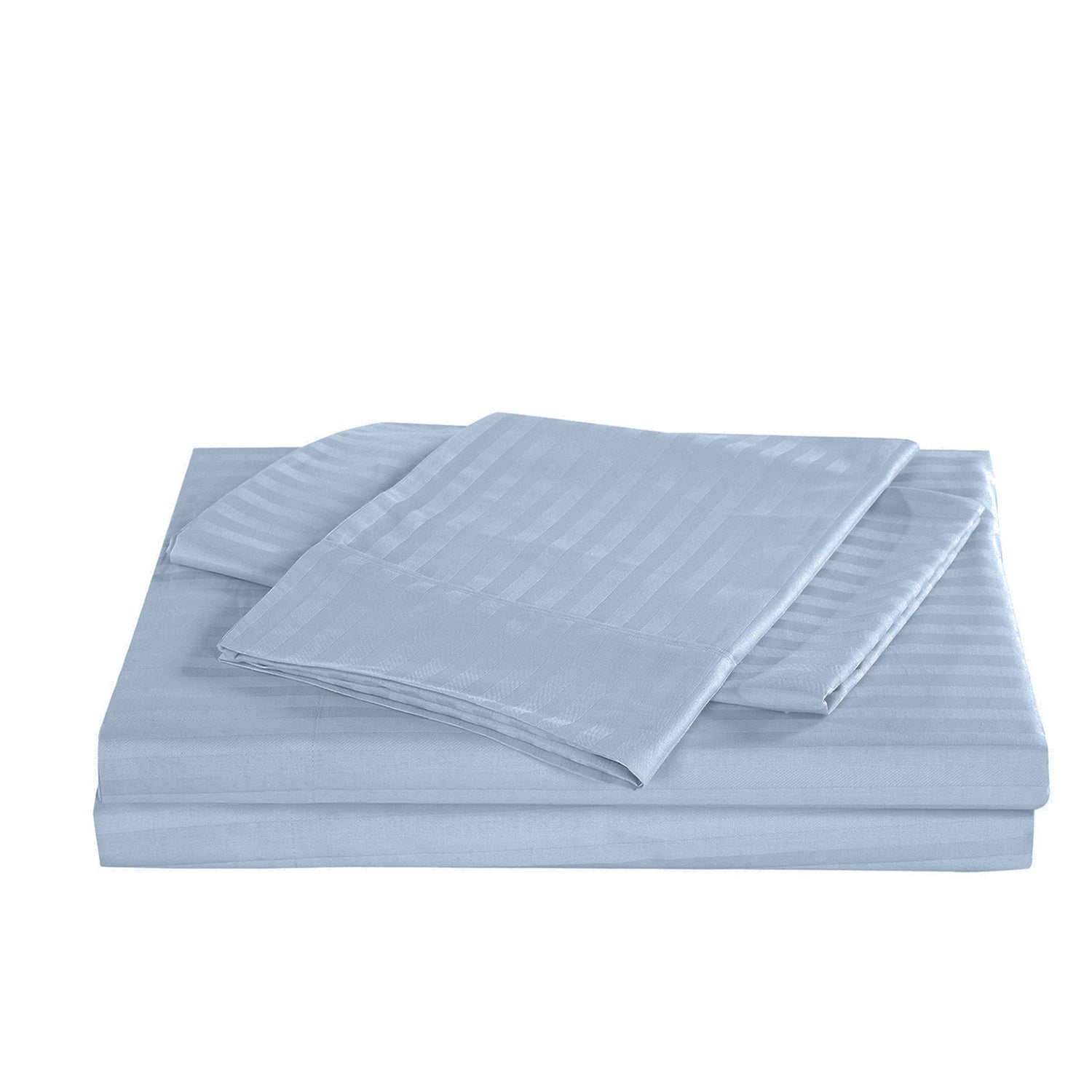 Kensington 1200 Thread Count 100% Cotton Sheet Set Stripe Hotel Grade-Bed Linen-PEROZ Accessories