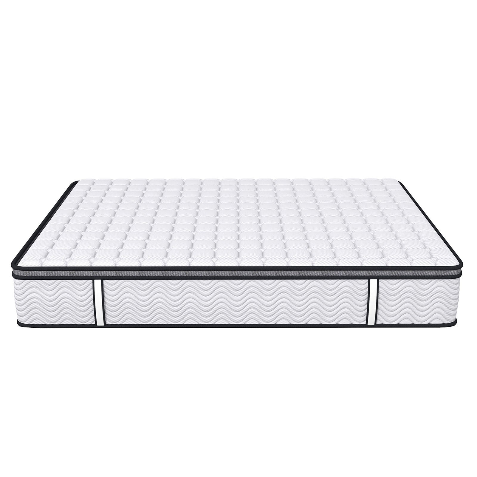 Ergopedic Mattress 5 Zone Latex Pocket Spring Mattress In A Box 30cm-Mattresses &amp; Futons-PEROZ Accessories