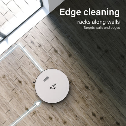 MyGenie Smart Robotic Vacuum Cleaner App Controlled Carpet Floors Auto Robot-Small Home Appliances-PEROZ Accessories