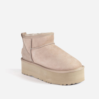 Ugg Classic Platform Ultra Mini Boots-Boots-PEROZ Accessories