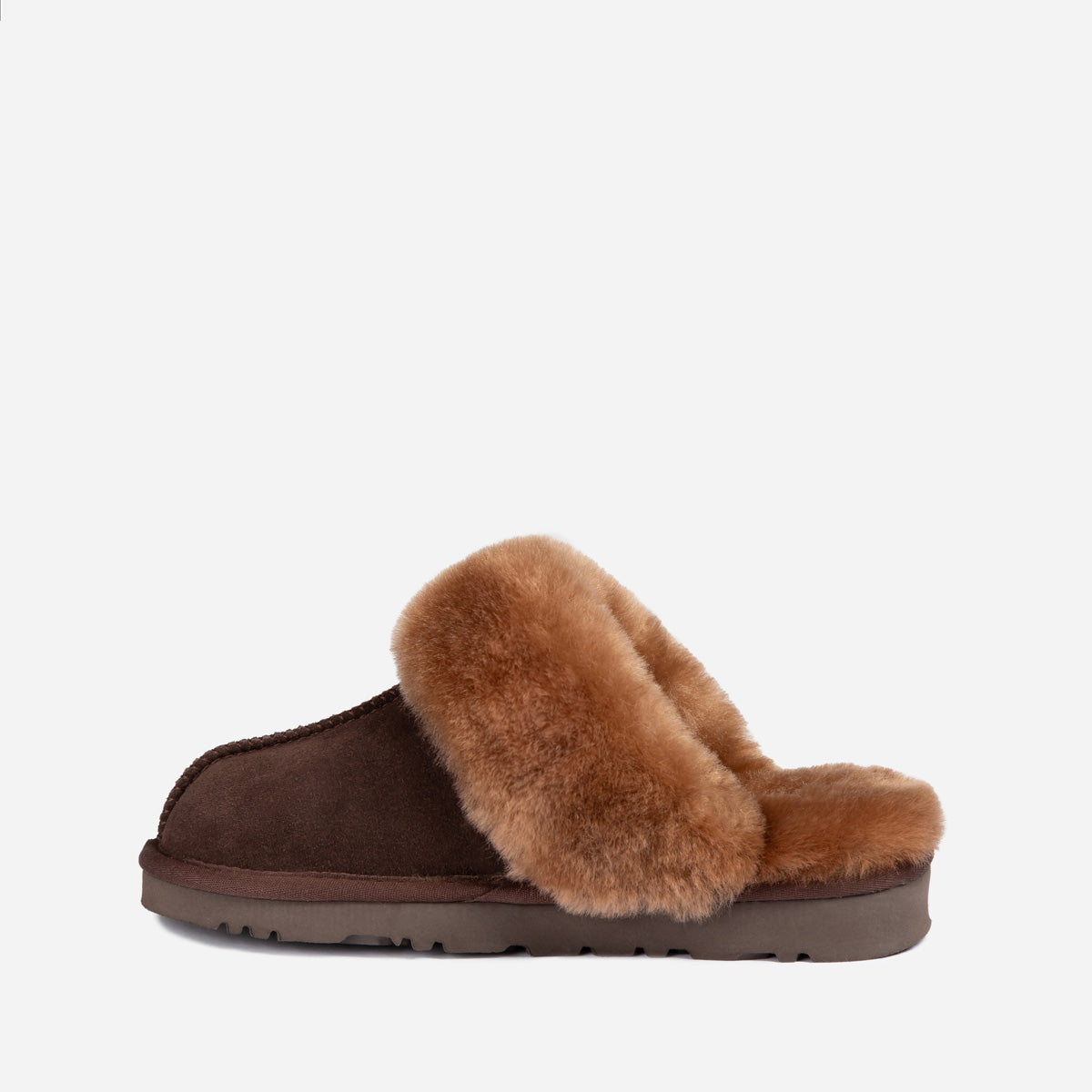 Ugg Slippers Premium Australia Sheepskin Unisex Scuffette Suede-Slippers-PEROZ Accessories