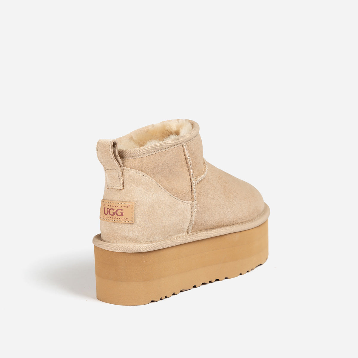 Ugg Classic Platform Ultra Mini Boots-Boots-PEROZ Accessories