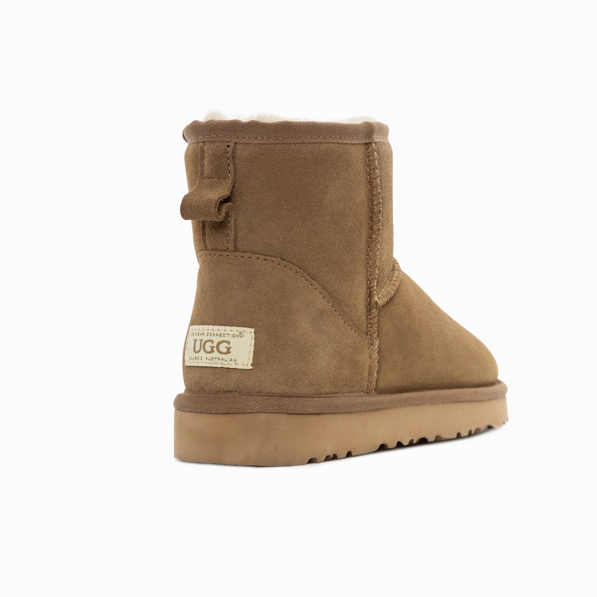 Ugg Boots Genuine Australian Sheepskin Unisex Mini Classic Suede-Boots-PEROZ Accessories