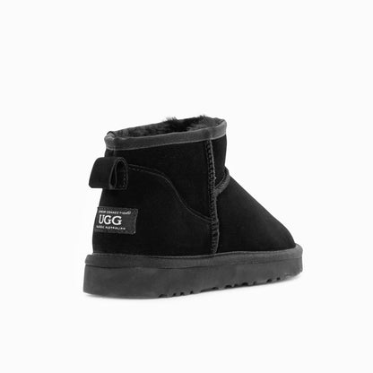 Ugg Boots Genuine Australian Sheepskin Unisex Ankle Classic Suede-Boots-PEROZ Accessories