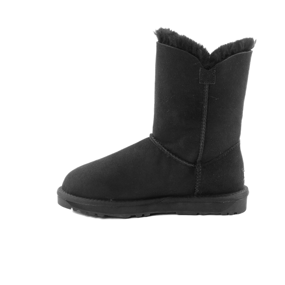 Ugg Classic Short Button Boots (Water Resistant)-Boots-PEROZ Accessories