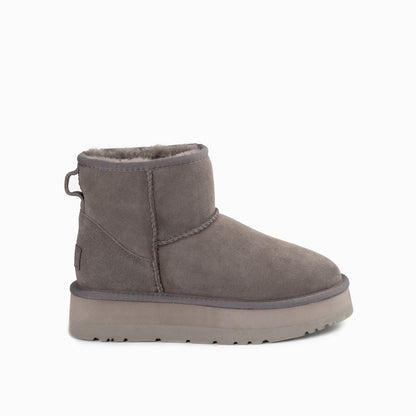 Ugg Classic Platform Mini Boots (Water Resistant)-Boots-PEROZ Accessories