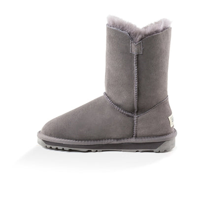 Ugg Classic Short Button Boots (Water Resistant)-Boots-PEROZ Accessories