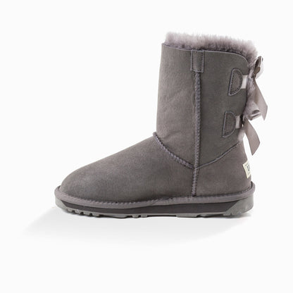 Ugg Classic Bailey Bow Boots (Water Resistant)-Boots-PEROZ Accessories