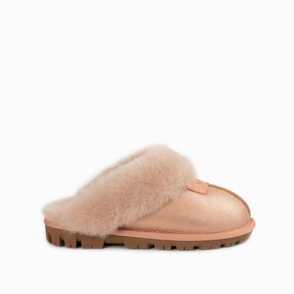 Ugg Coquette Metallic Slipper-Slippers-PEROZ Accessories