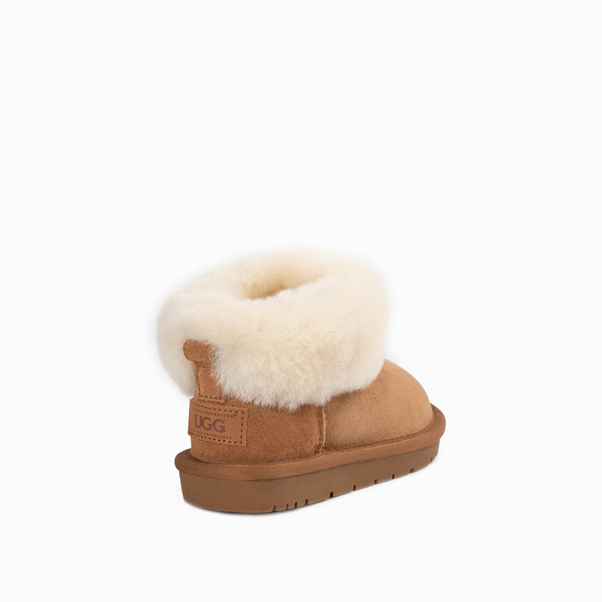 Ugg Kids Classic Fluff Mini Boots ( Water Resistant)-Kid Boots-PEROZ Accessories