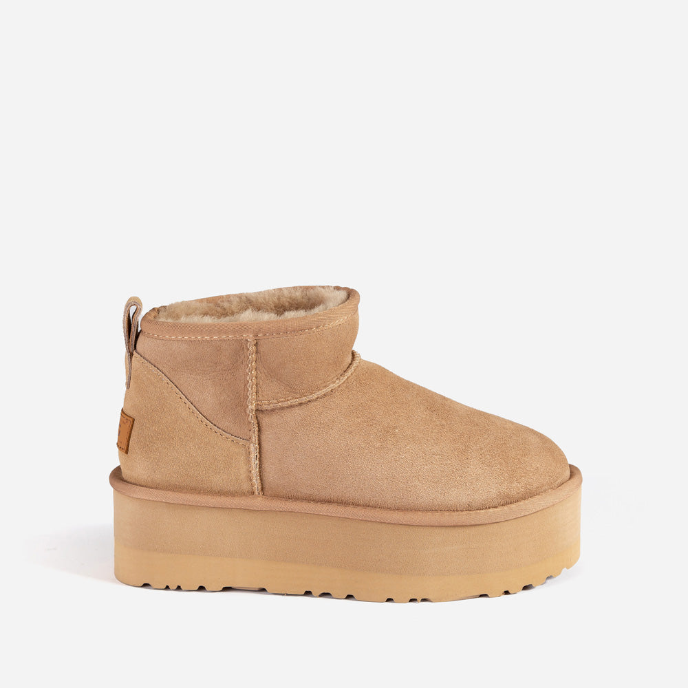 Ugg Classic Platform Ultra Mini Boots-Boots-PEROZ Accessories