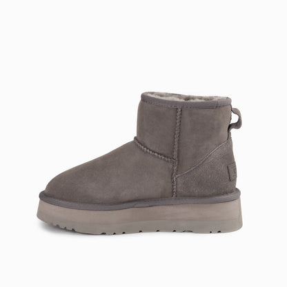 Ugg Classic Platform Mini Boots (Water Resistant)-Boots-PEROZ Accessories