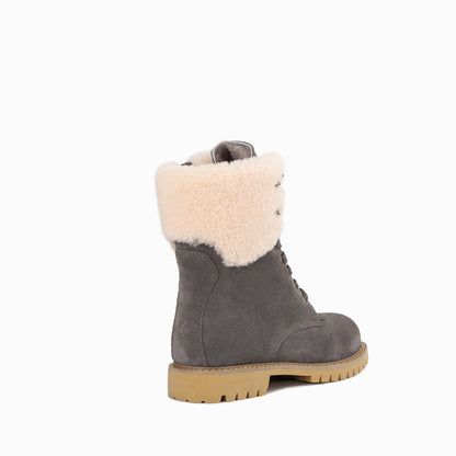 Ugg Liliana Shearling Zip Boots-Boots-PEROZ Accessories