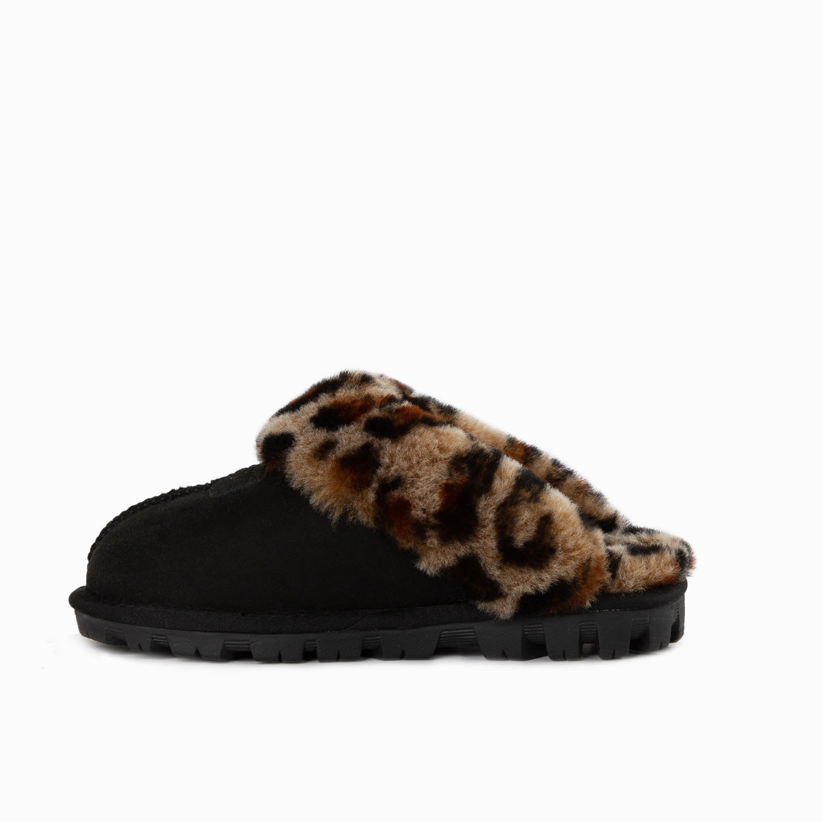 Ugg Coquette Slipper (Leopard Print)(Water Resistant)-Slippers-PEROZ Accessories