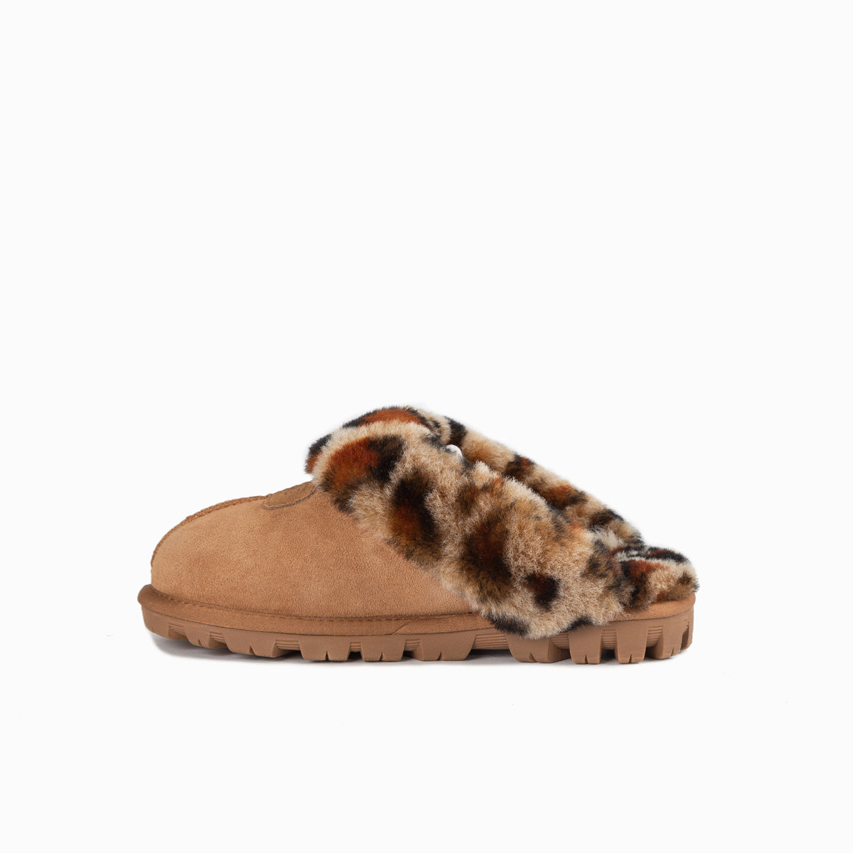 Ugg Coquette Slipper (Leopard Print)(Water Resistant)-Slippers-PEROZ Accessories