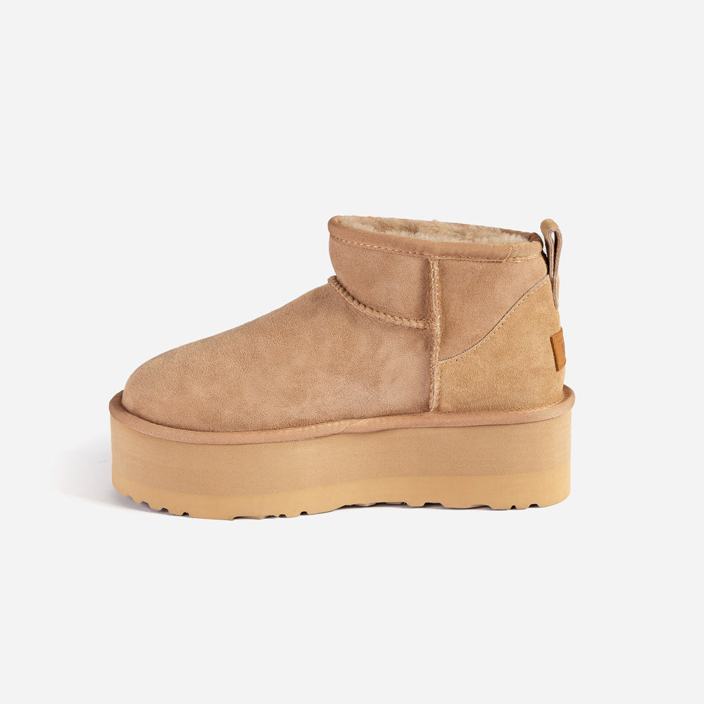 Ugg Classic Platform Ultra Mini Boots-Boots-PEROZ Accessories