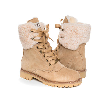 Ugg Liliana Shearling Boots-Boots-PEROZ Accessories