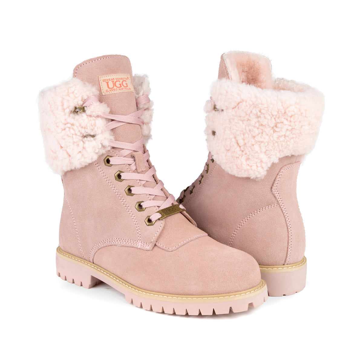 Ugg Liliana Shearling Boots-Boots-PEROZ Accessories