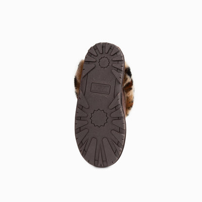 Ugg Coquette Slipper (Leopard Print)(Water Resistant)-Slippers-PEROZ Accessories