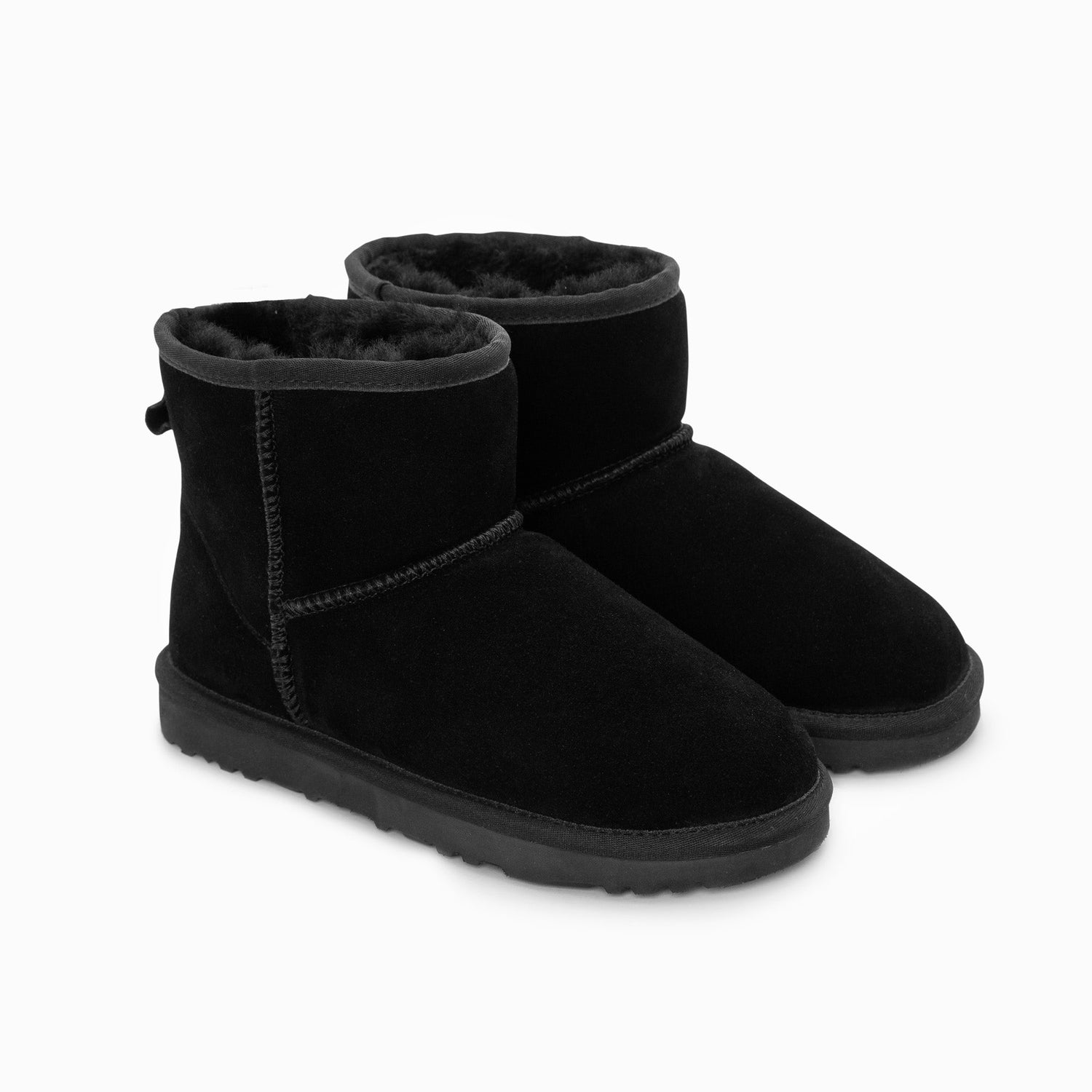 Ugg Boots Genuine Australian Sheepskin Unisex Mini Classic Suede-Boots-PEROZ Accessories