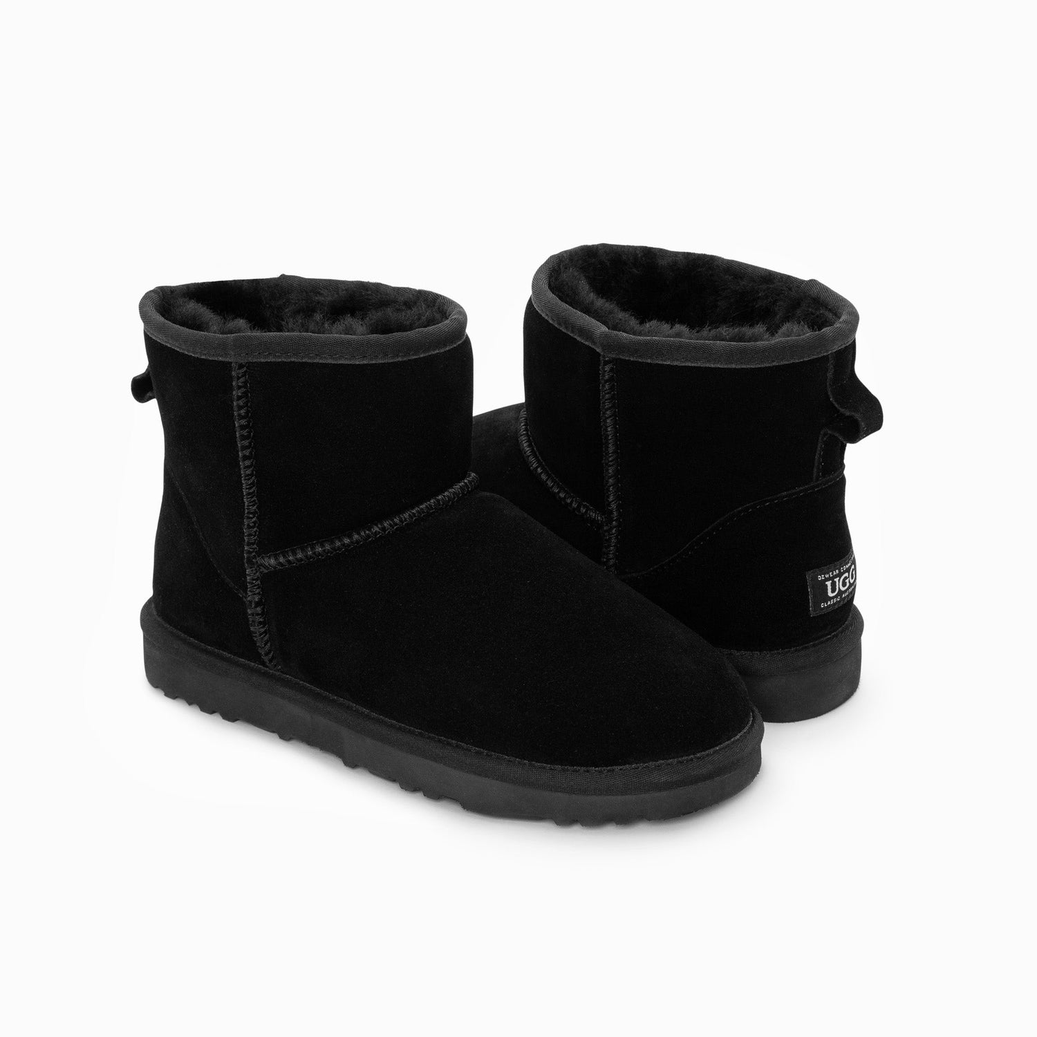 Ugg Boots Genuine Australian Sheepskin Unisex Mini Classic Suede-Boots-PEROZ Accessories