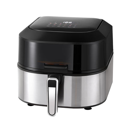 Devanti 5.5L Air Fryer &amp; Grill LCD Fryers 1500W-Appliances &gt; Kitchen Appliances &gt; Air Fryers-PEROZ Accessories