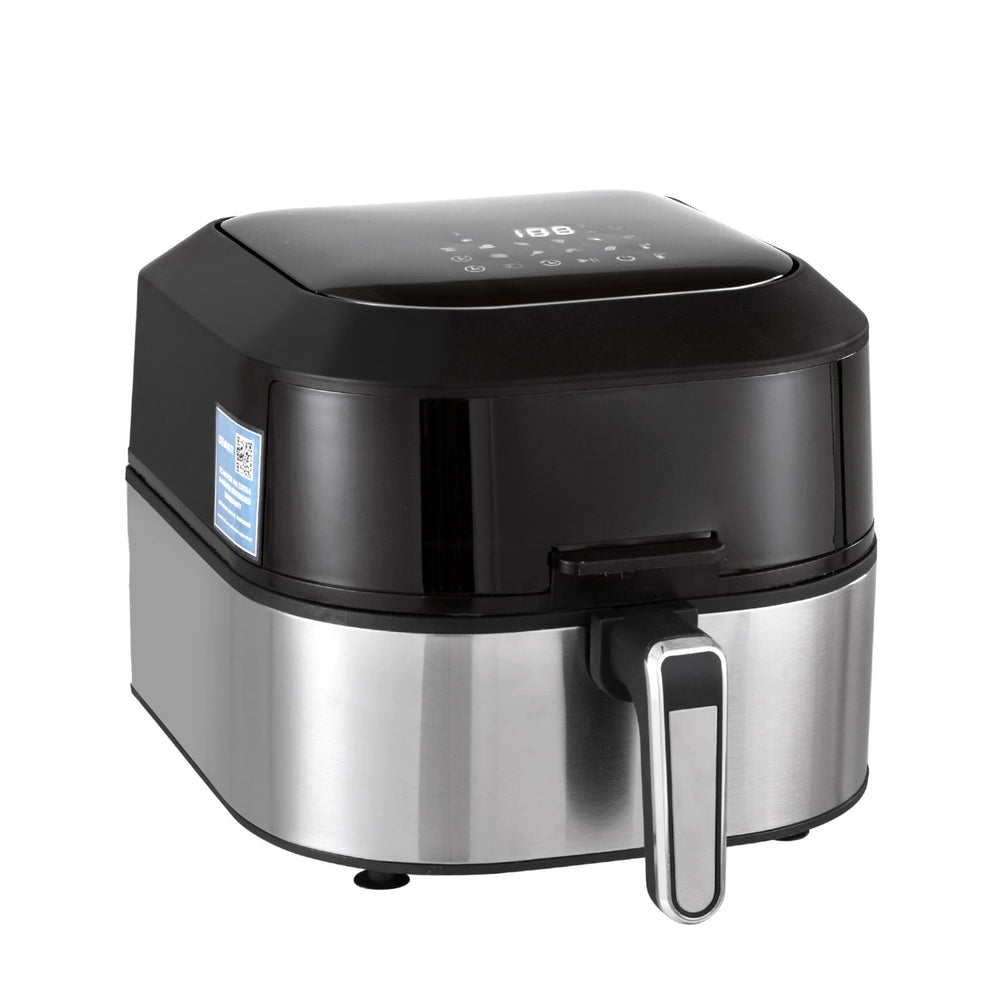 Devanti 5.5L Air Fryer &amp; Grill LCD Fryers 1500W-Appliances &gt; Kitchen Appliances &gt; Air Fryers-PEROZ Accessories