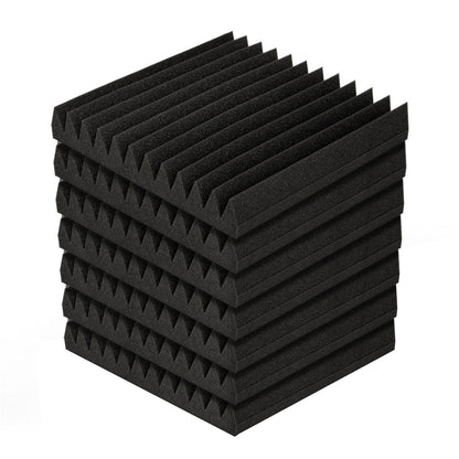 Alpha Acoustic Foam 40pcs 30x30x5cm Sound Absorption Proofing Panel Studio Wedge-Audio &amp; Video &gt; Acoustic Foam-PEROZ Accessories