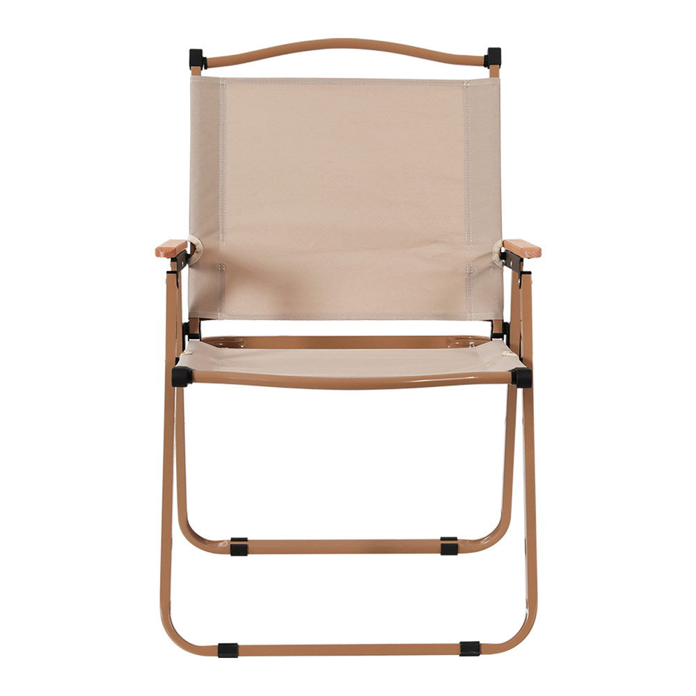 Gardeon Outdoor Camping Chairs Portable Folding Beach Chair Patio Furniture-Camping Chairs-PEROZ Accessories