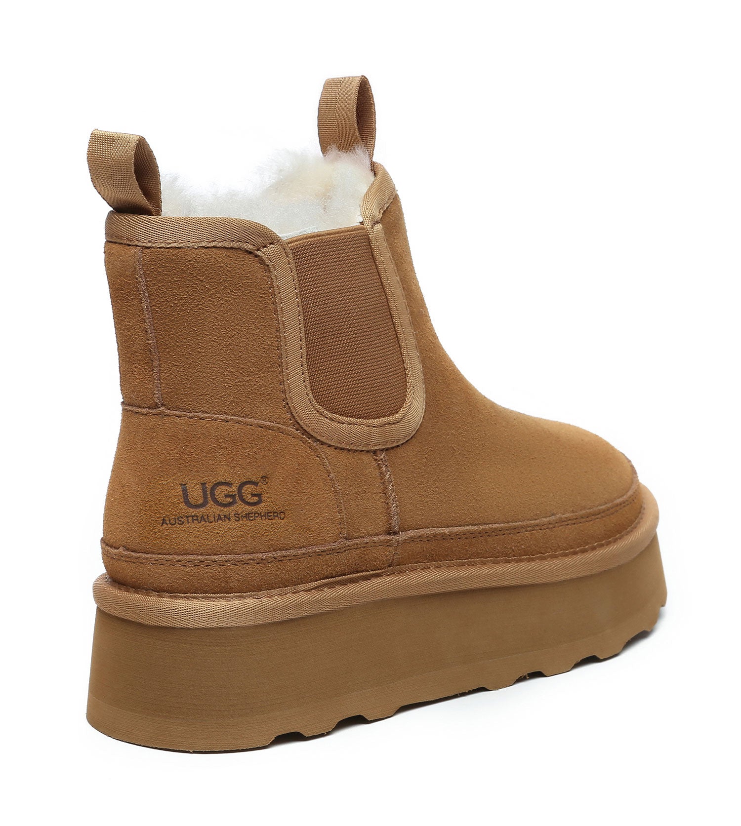 Australian Shepherd Chelsie Platform UGG Boots - AS3047-UGG Boots-PEROZ Accessories