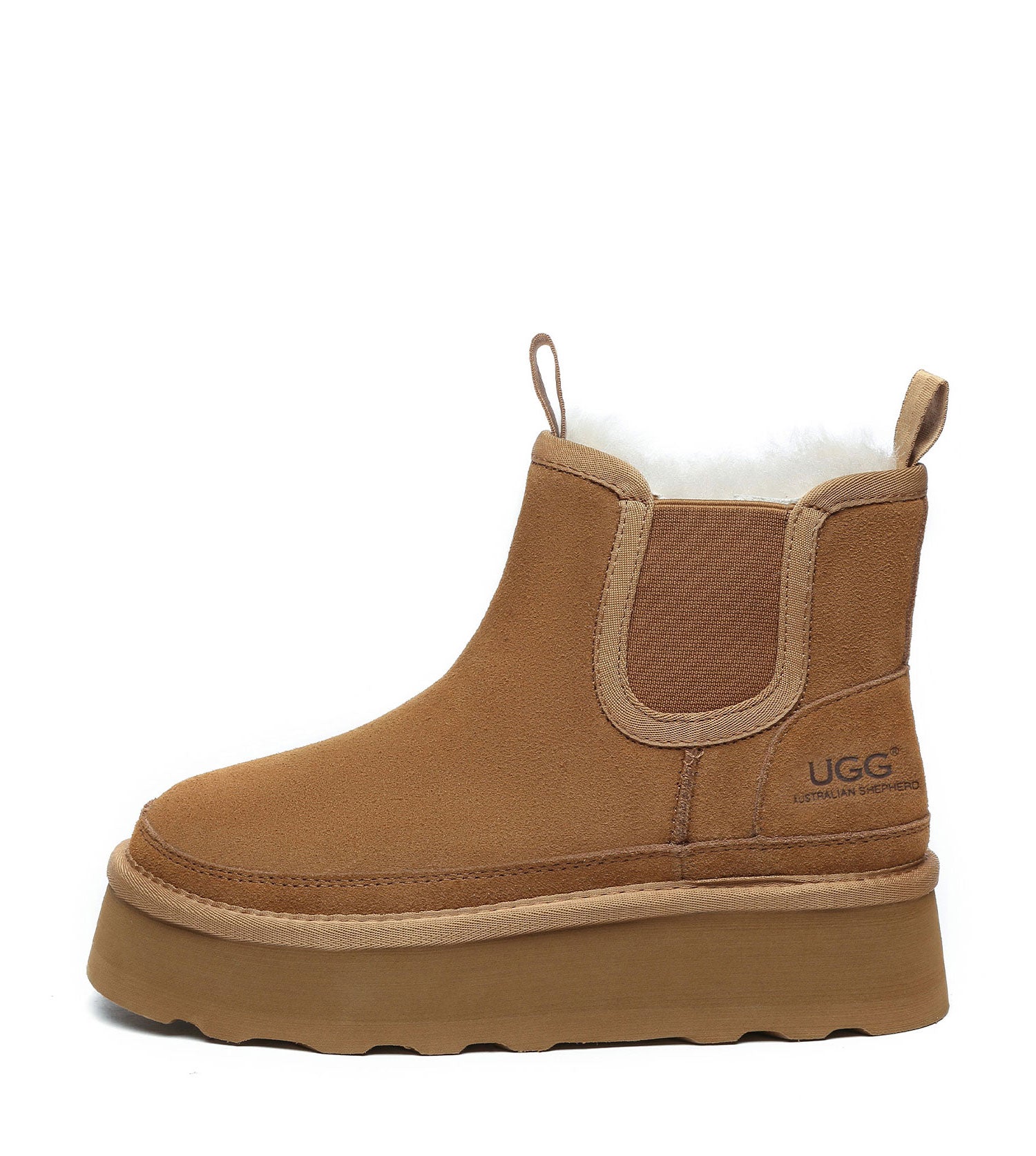 Australian Shepherd Chelsie Platform UGG Boots - AS3047-UGG Boots-PEROZ Accessories