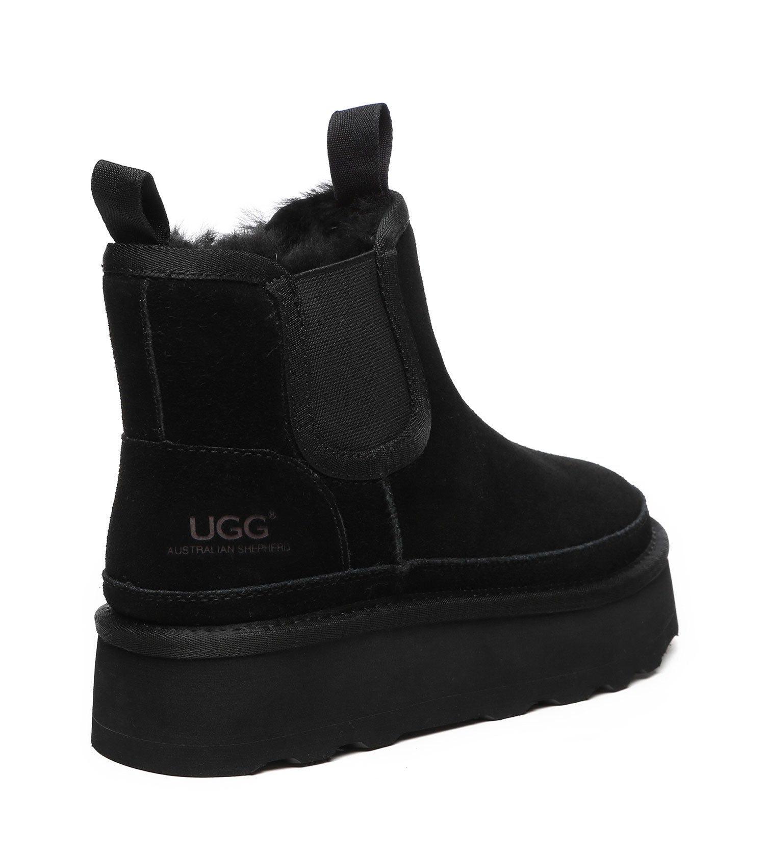 Australian Shepherd Chelsie Platform UGG Boots - AS3047-UGG Boots-PEROZ Accessories