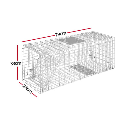 Gardeon Animal Trap Cage Possum 79x28cm-Pet Care &gt; Coops &amp; Hutches-PEROZ Accessories